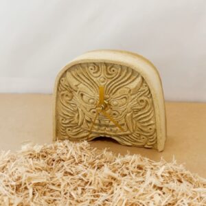 Oni Guardian Clock（鬼守の時計）Rice Husk （生成）